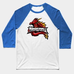 Sea Dragons - Wellington NZ Ice Hockey Baseball T-Shirt